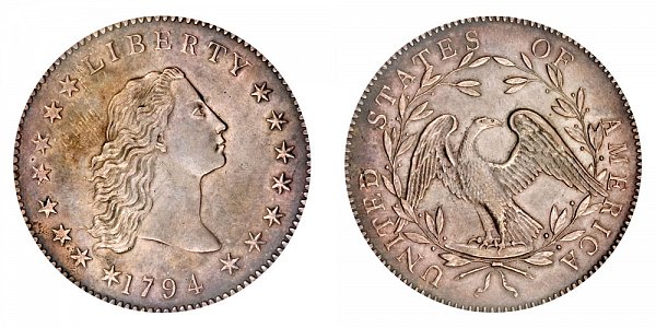 1794 Flowing Hair Silver Dollar 