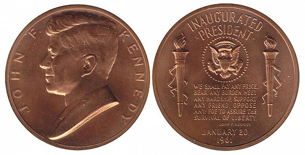 Kennedy Presidential Inauguration Medal