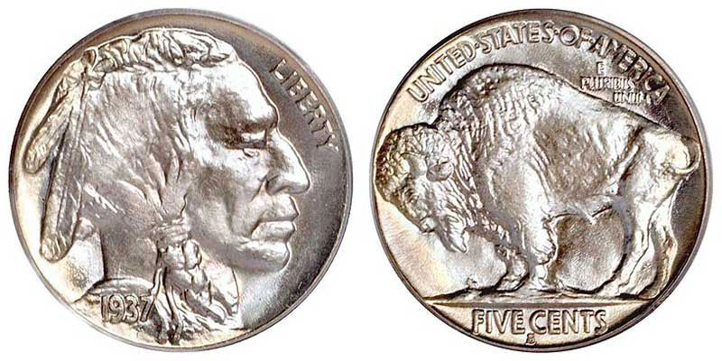 1937 Buffalo Nickel Value Chart