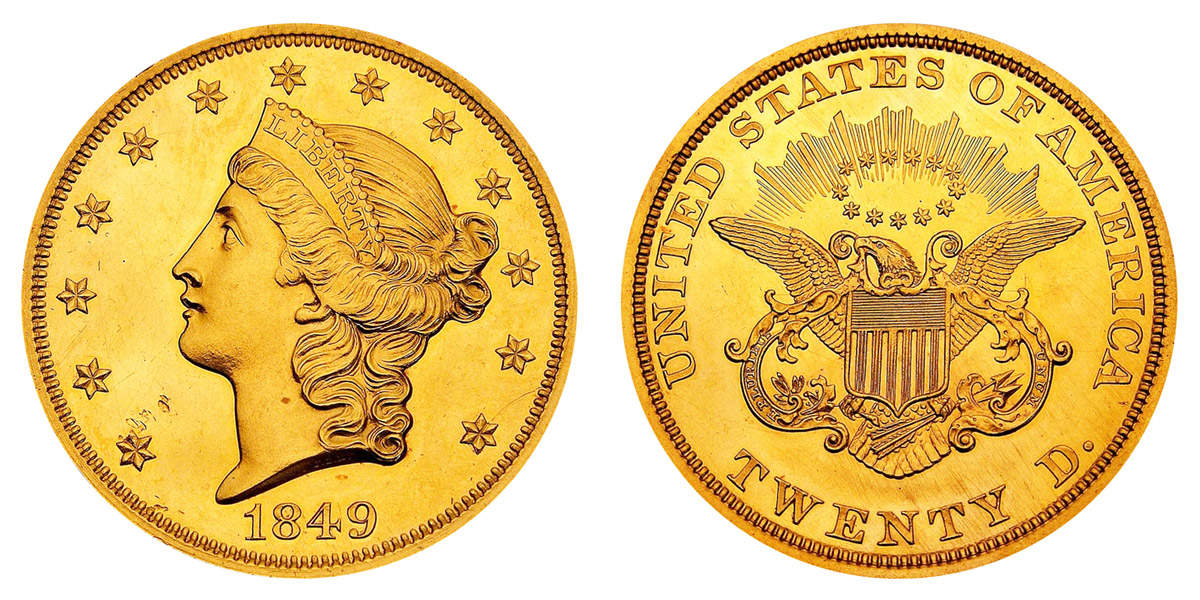 american 20 dollar gold coin value