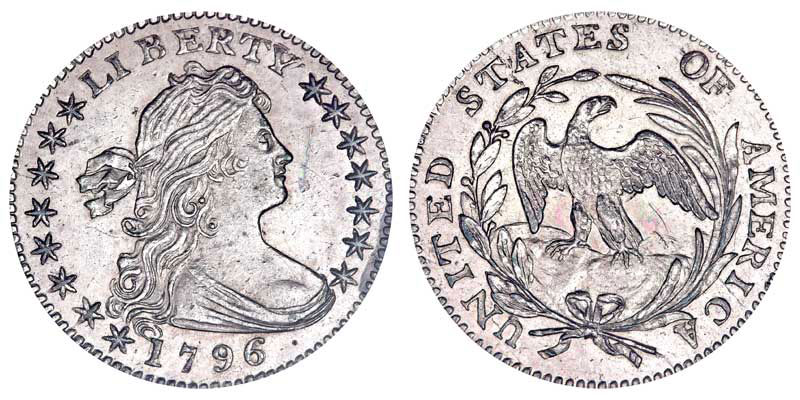 draped bust half dime